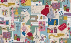 Andover - Sew Retro - 1102-1 - Old Country Store Fabrics