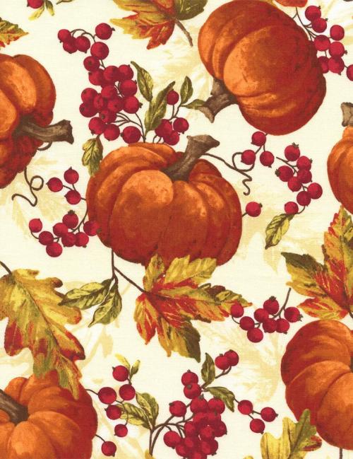 Timeless Treasures - Fall Festival - Harvest-C2194-Cream - Old Country ...