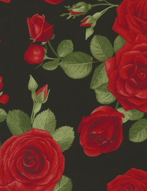 Timeless Treasures - Glamour - C5053 Black - Old Country Store Fabrics
