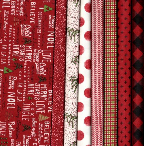 Moda Merry Starts Here 08l2003 10 Old Country Store Fabrics 6751