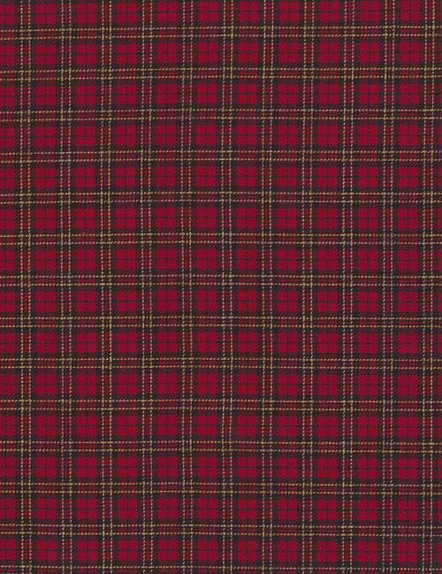 Timeless Treasures - Merry and Bright - PLAID-CM7066-RED - Old Country ...