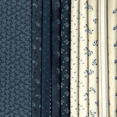 MODA - Indigo Gatherings - 10L2105 17 - Old Country Store Fabrics