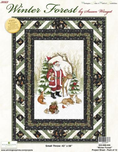 Winter Forest Quilt Kit - Kits - Sewing - Old Country Store Fabrics