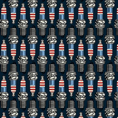 Studio E - American Muscle - 5335-78 Patriotic - Old Country Store Fabrics