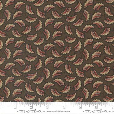 Quilting Fabric KATE'S SPRIG R570507 BROWN by Marcus Fabrics from