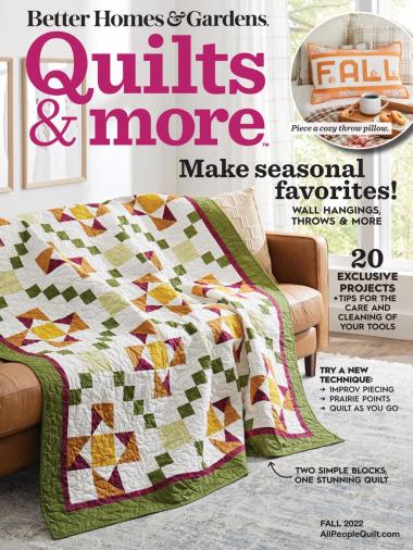 American Patchwork & Quilting October 2023